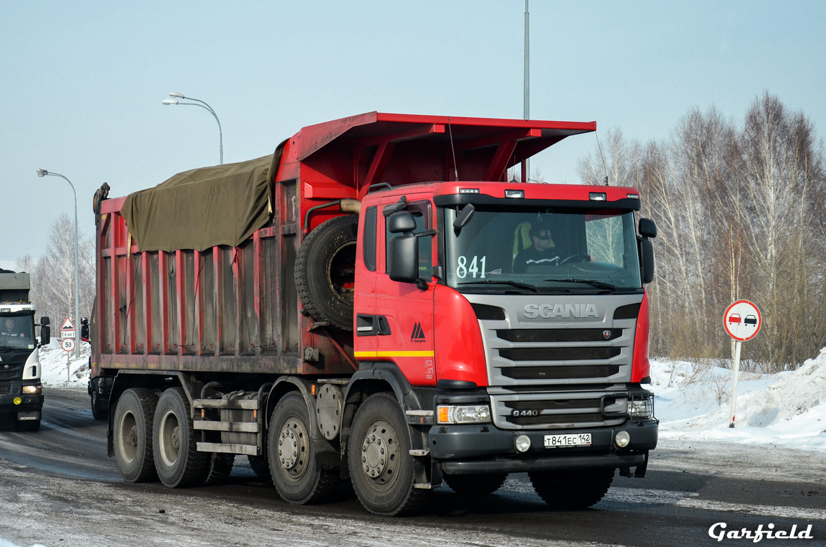 Кемеровская область, № Т 841 ЕС 142 — Scania ('2013) G440