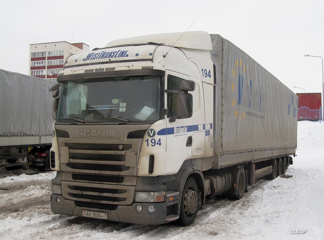 Минск, № 194 — Scania ('2009) R420