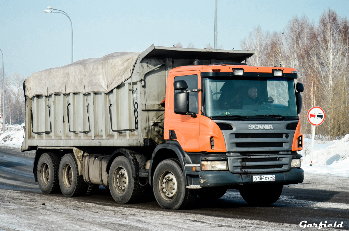 Кемеровская область, № О 184 СУ 42 — Scania ('2004) P380