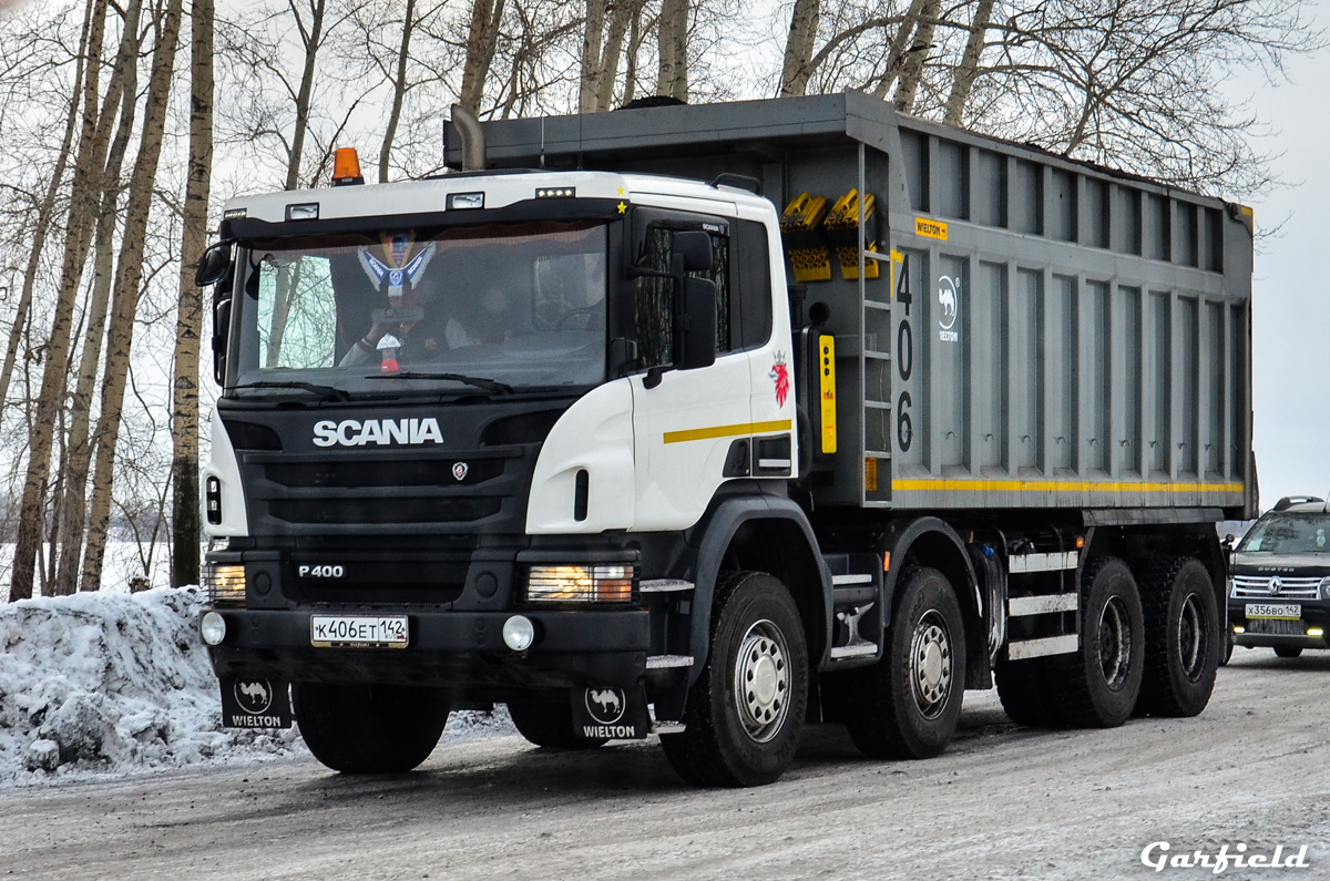 Кемеровская область, № К 406 ЕТ 142 — Scania ('2011) P400