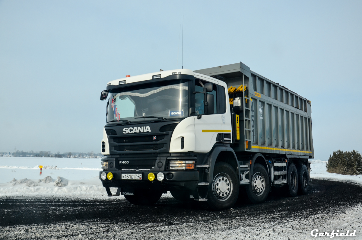 Кемеровская область, № К 451 ЕТ 142 — Scania ('2011) P400