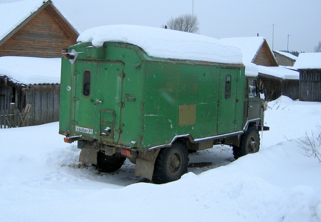 Тверская область, № Х 668 ВУ 69 — ГАЗ-66 (общая модель)
