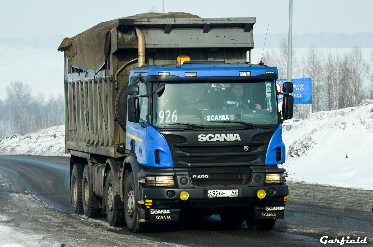 Кемеровская область, № А 926 ЕТ 142 — Scania ('2011) P400