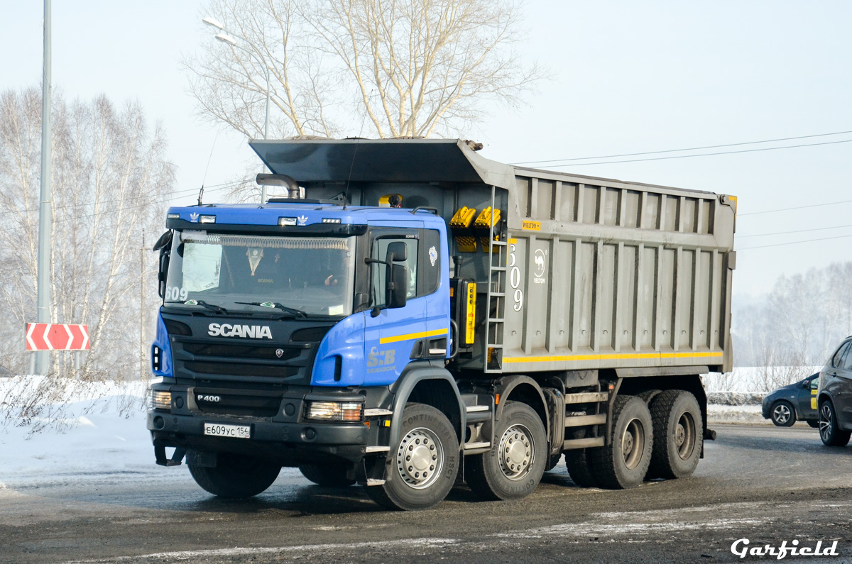 Кемеровская область, № Е 609 УС 154 — Scania ('2011) P400