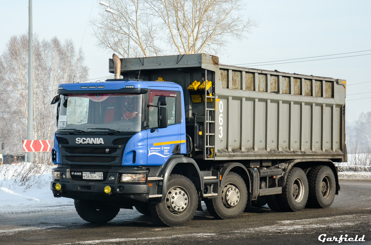 Кемеровская область, № К 063 ЕН 142 — Scania ('2011) P440