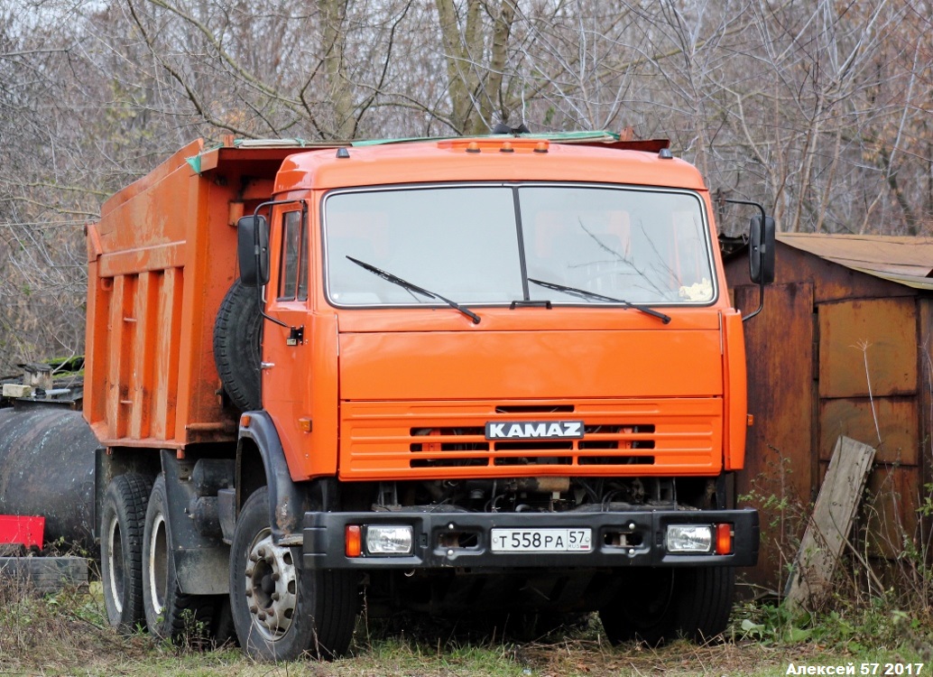 Орловская область, № Т 558 РА 57 — КамАЗ-65115 (общая модель)