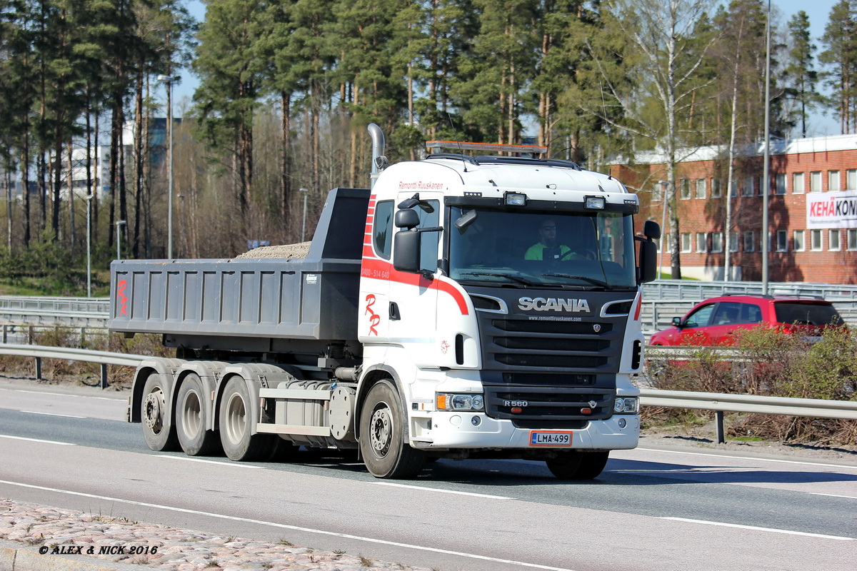 Финляндия, № LMA-499 — Scania ('2009) R560