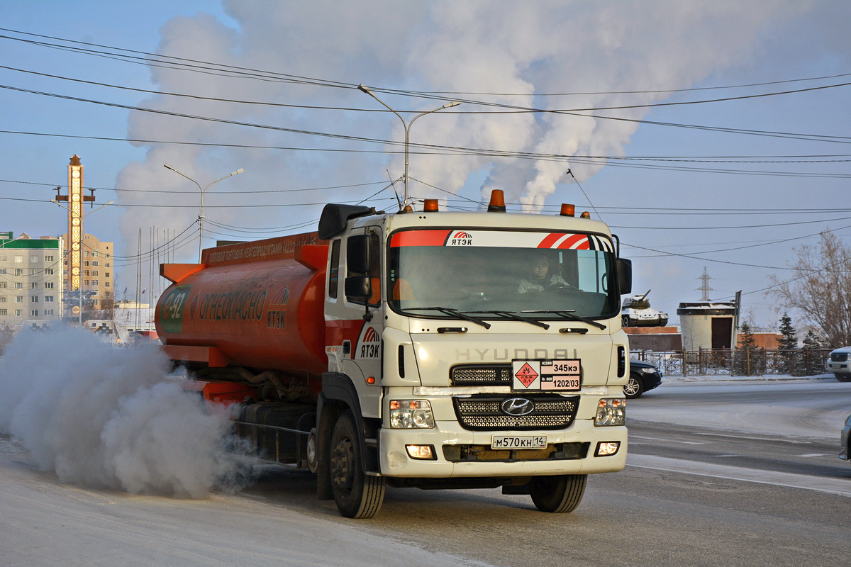 Саха (Якутия), № М 570 КН 14 — Hyundai Power Truck HD260