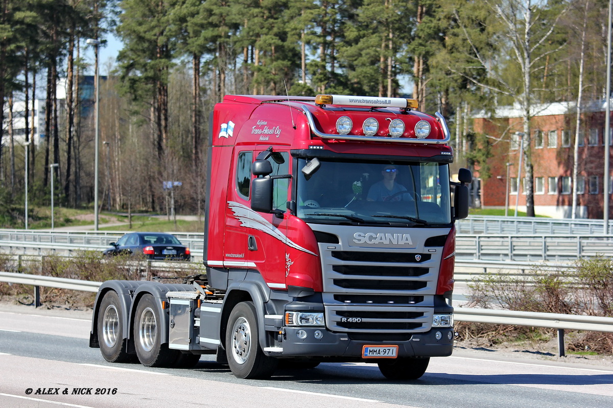 Финляндия, № MMA-971 — Scania ('2013) R490