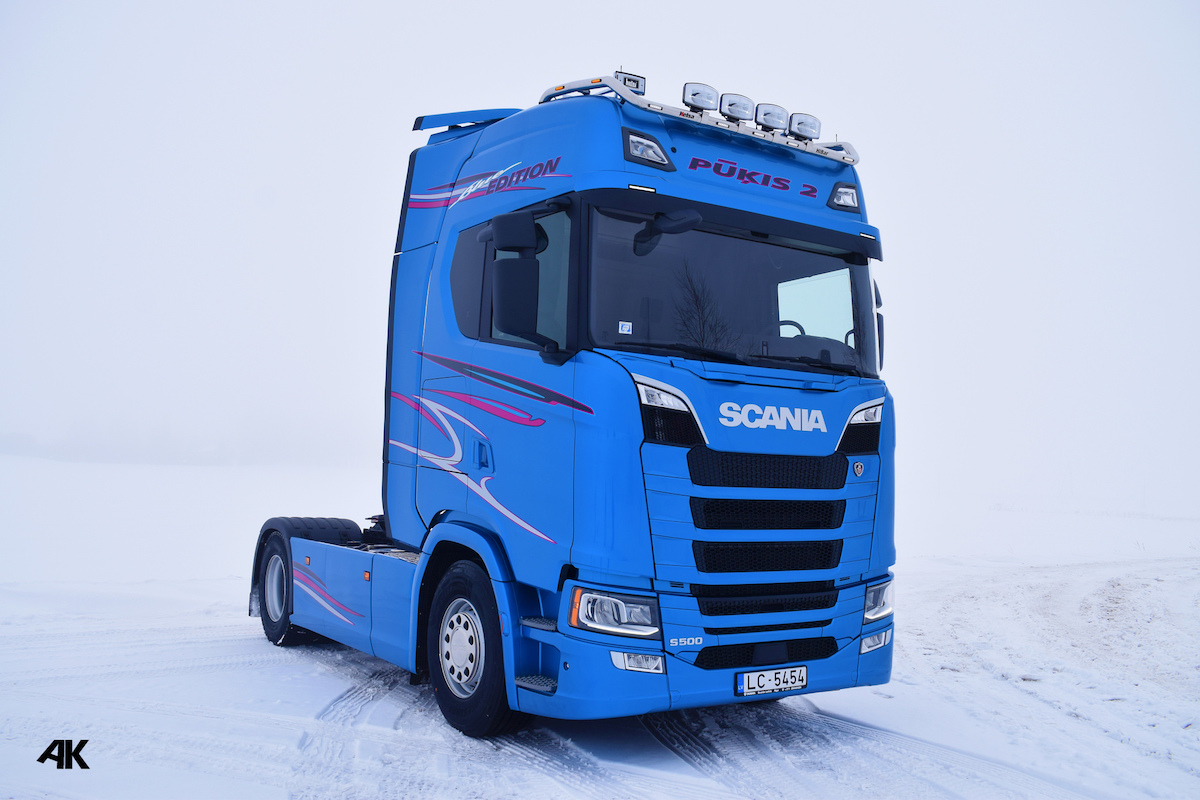 Латвия, № LC-5454 — Scania ('2016) S500