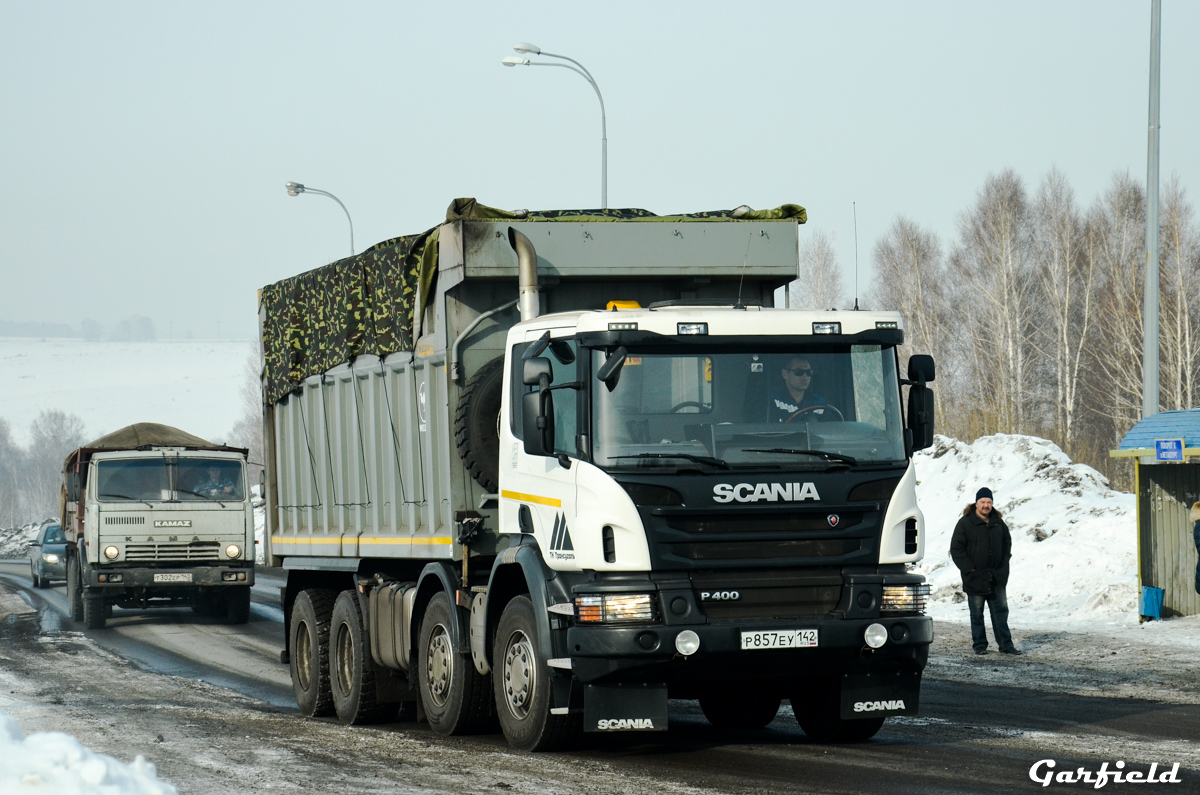 Кемеровская область, № Р 857 ЕУ 142 — Scania ('2011) P400