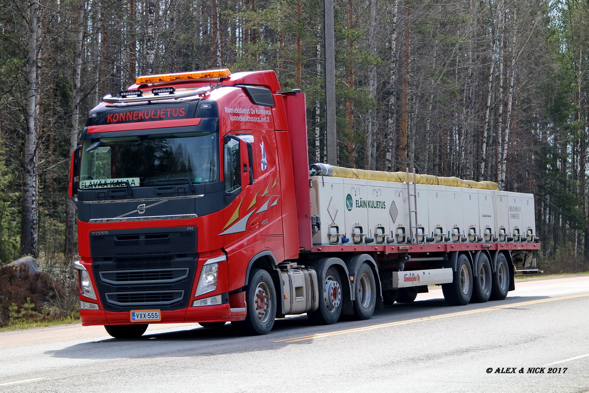 Финляндия, № VXX-555 — Volvo ('2012) FH.460