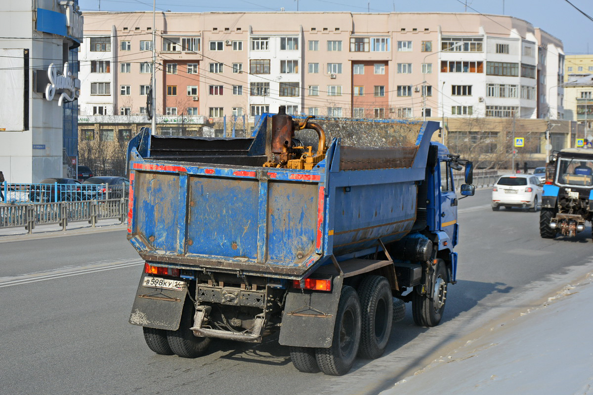 Саха (Якутия), № В 598 КУ 14 — КамАЗ-65115 (общая модель)