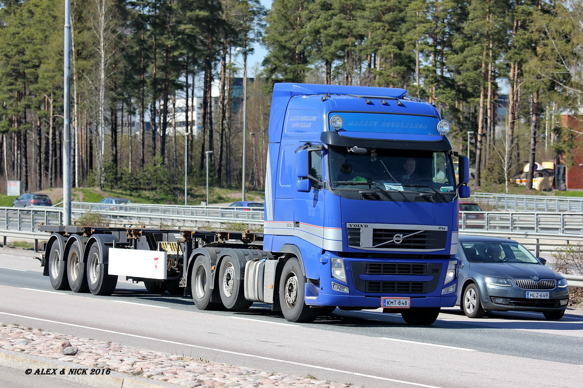 Финляндия, № KMT-848 — Volvo ('2008) FH.500