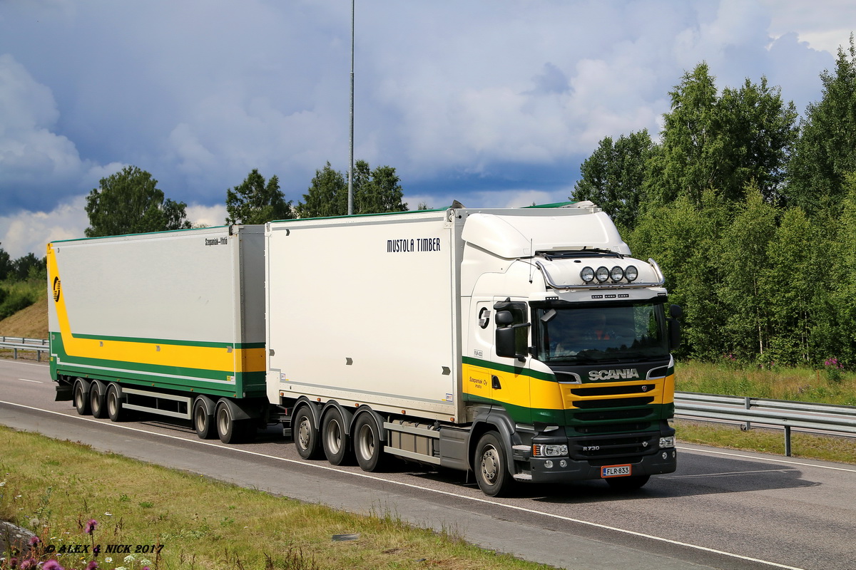 Финляндия, № FLR-833 — Scania ('2013) R730