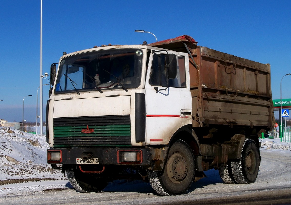 Могилёвская область, № АА 6452-6 — МАЗ-5551 (общая модель)