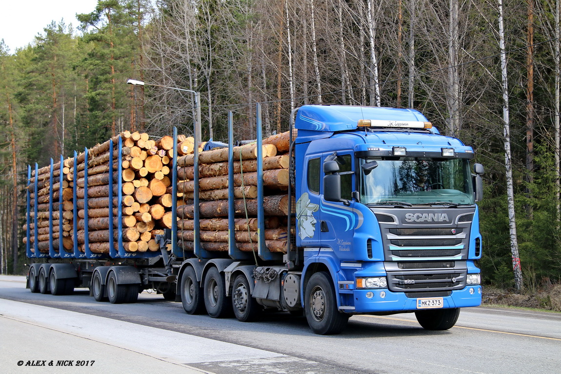 Финляндия, № MKZ-373 — Scania ('2009) R560