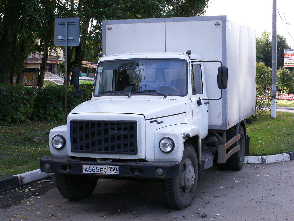Московская область, № А 665 ЕС 150 — ГАЗ-3309