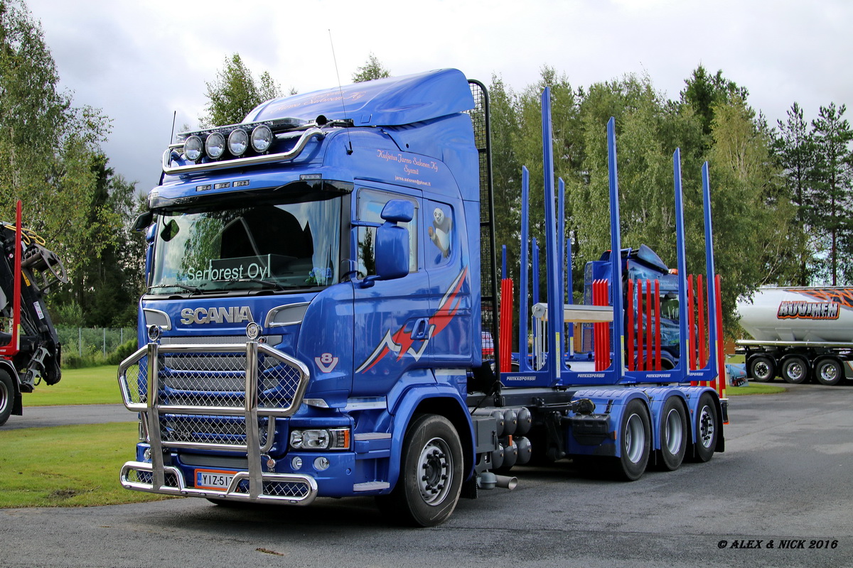 Финляндия, № YIZ-517 — Scania ('2013) R580