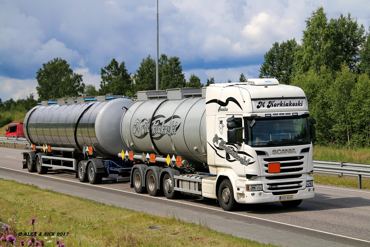 Финляндия, № VZC-806 — Scania ('2013) R520