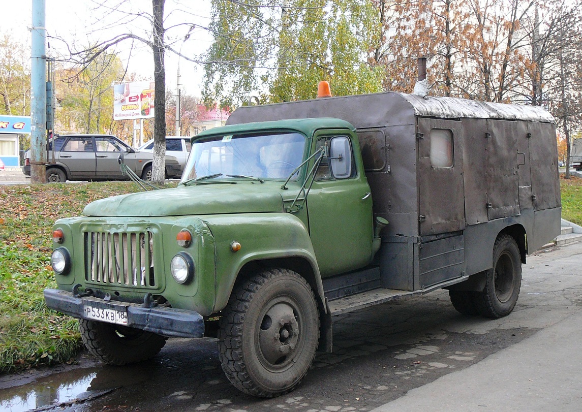 Удмуртия, № Р 533 КВ 18 — ГАЗ-53-01