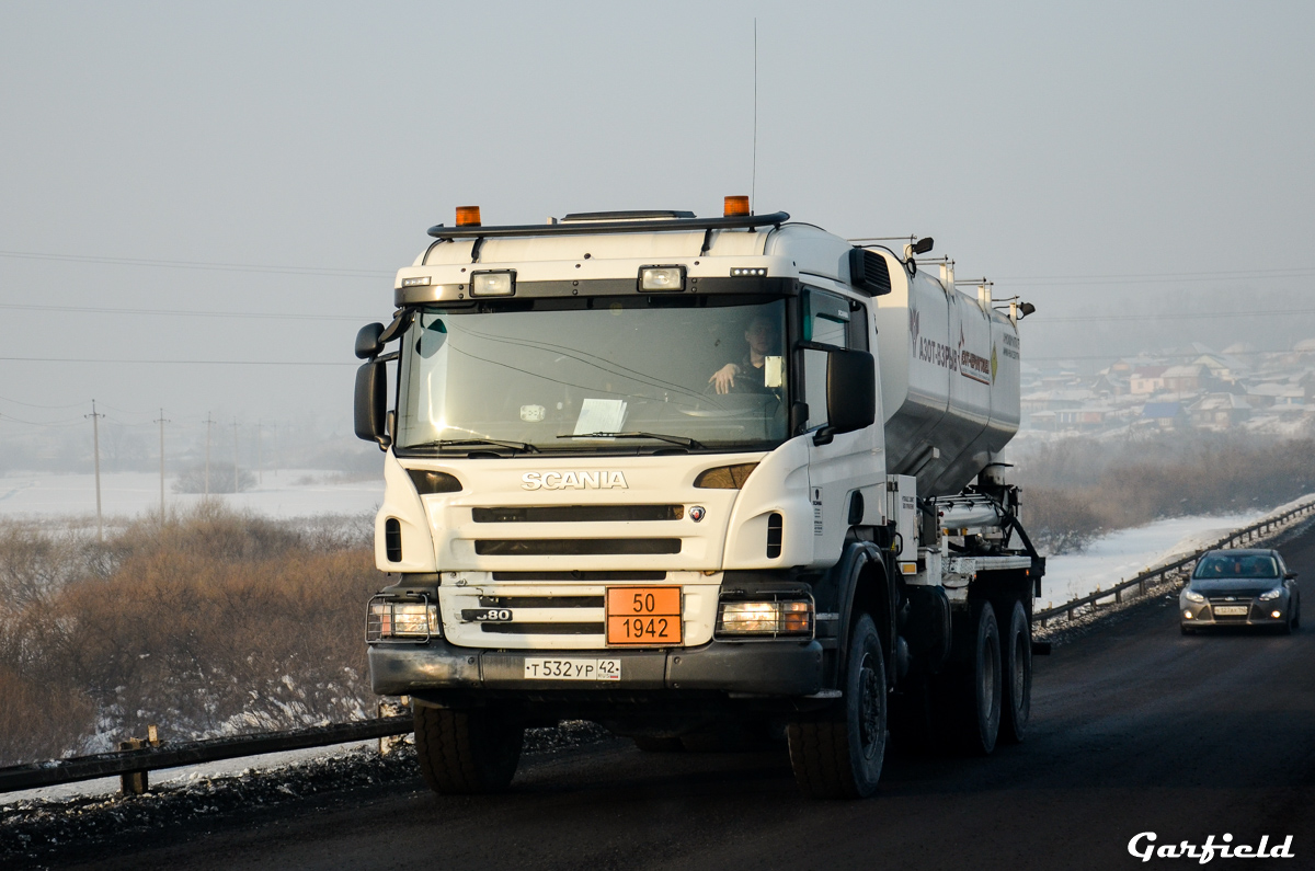 Кемеровская область, № Т 532 УР 42 — Scania ('2011) P380