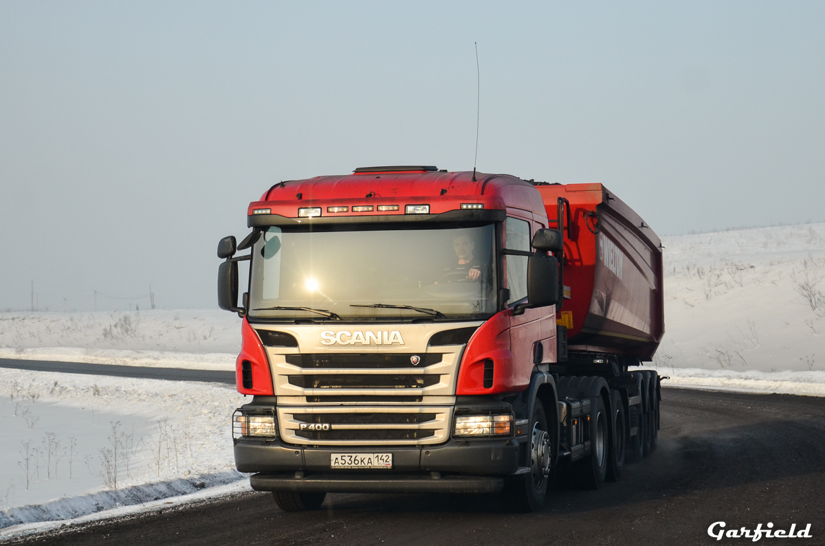 Кемеровская область, № А 536 КА 142 — Scania ('2011) P400
