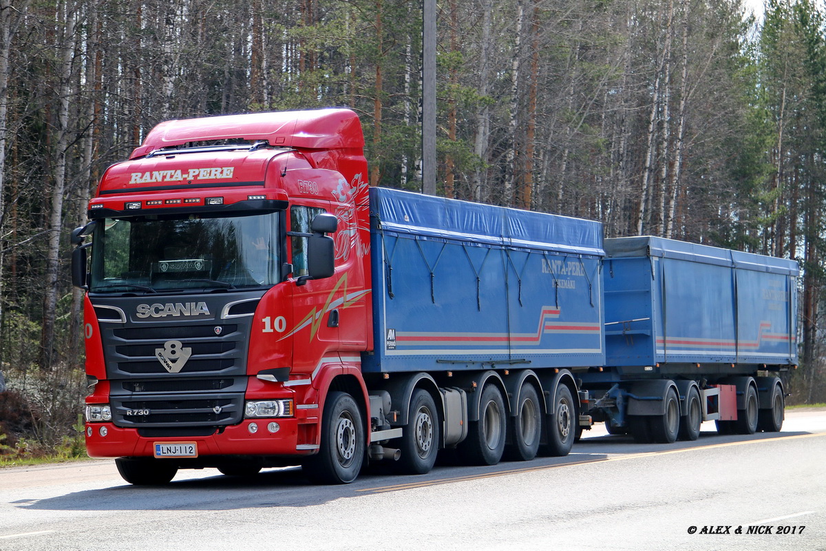 Финляндия, № 10 — Scania ('2013) R730