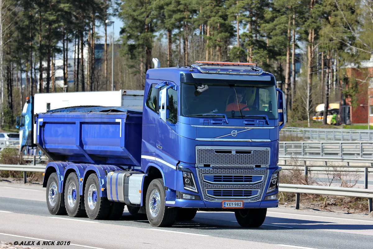 Финляндия, № VXY-982 — Volvo ('2012) FH-Series