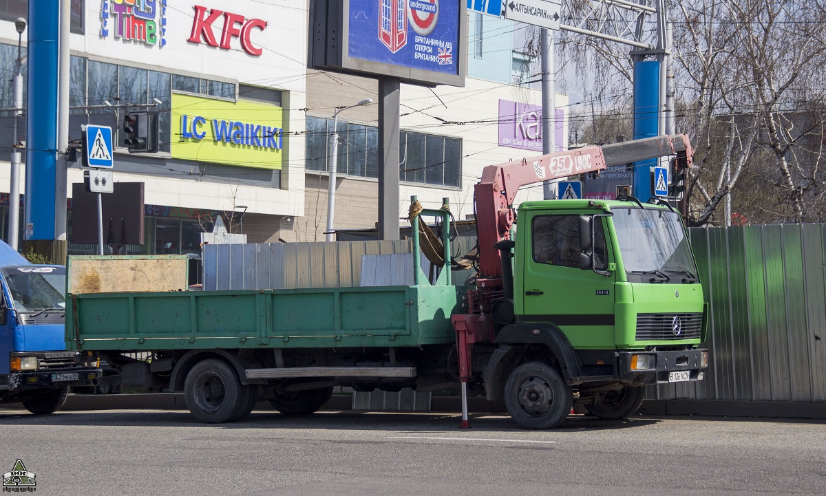 Алматинская область, № B 136 NCN — Mercedes-Benz LK 814