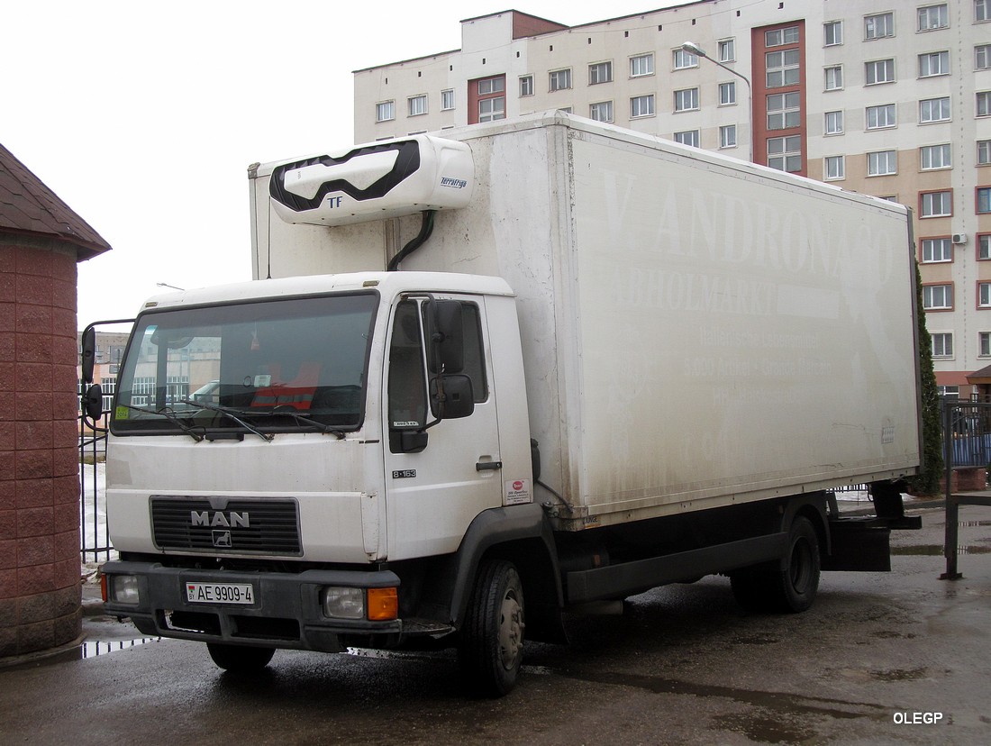 Гродненская область, № АЕ 9909-4 — MAN L2000 (общая модель)