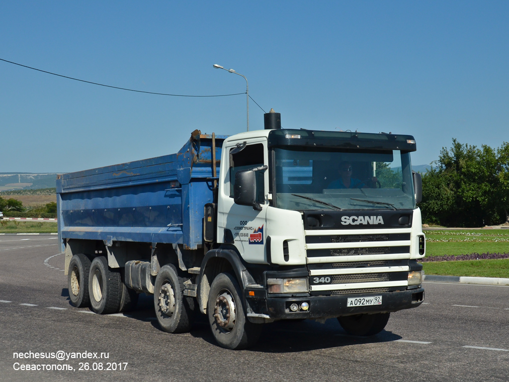 Севастополь, № А 092 МУ 92 — Scania ('1996) P114C