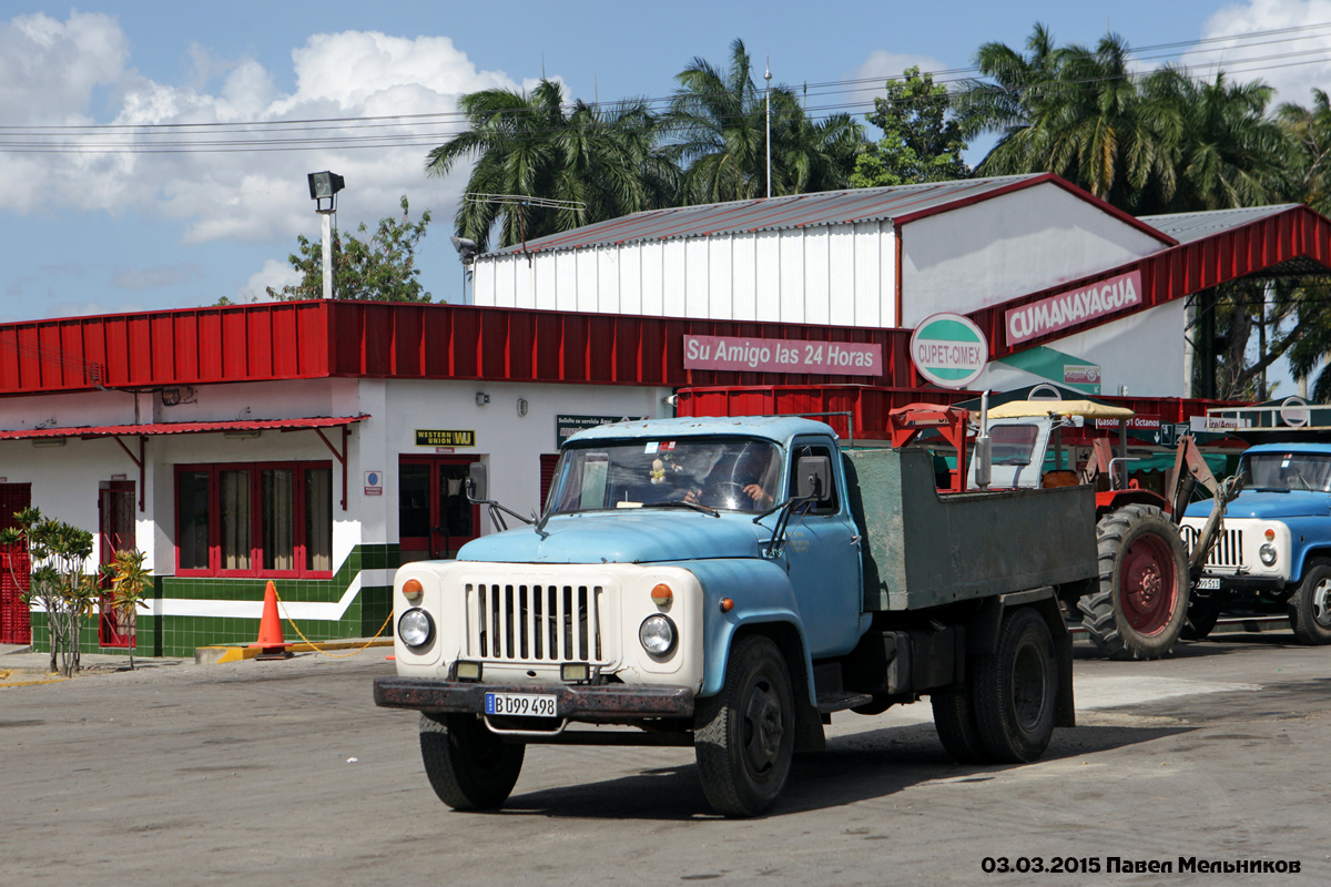Куба, № B 099 498 — ГАЗ-53-62