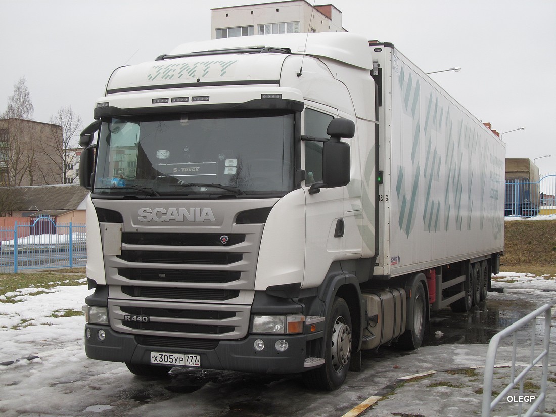 Москва, № Х 305 УР 777 — Scania ('2013) R440