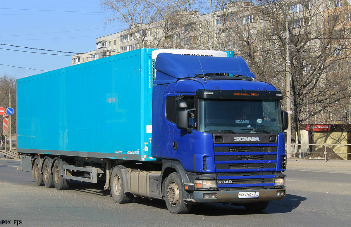 Белгородская область, № Н 874 СУ 31 — Scania ('2004) R340