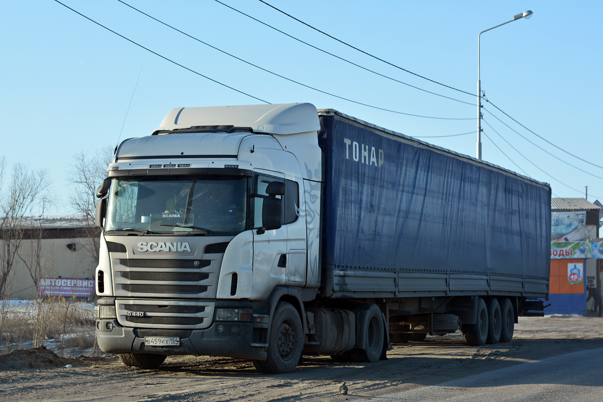 Новосибирская область, № В 459 КХ 154 — Scania ('2009) G440