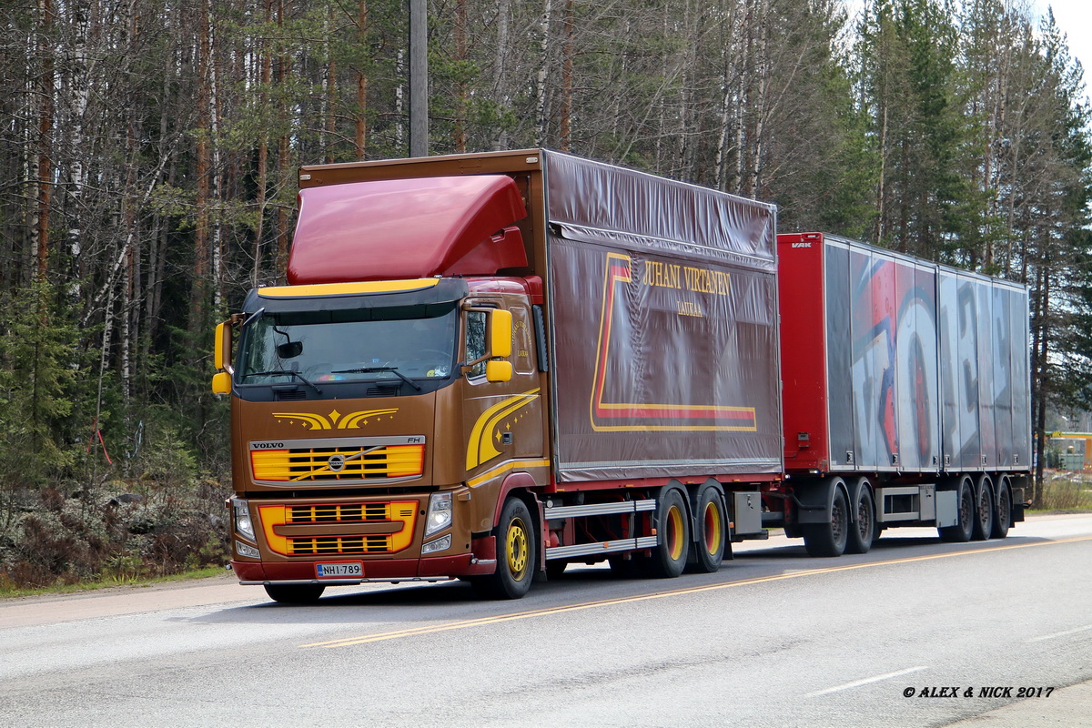 Финляндия, № NHI-789 — Volvo ('2008) FH-Series