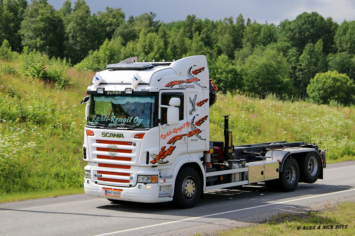 Финляндия, № XNT-930 — Scania ('2004) R560
