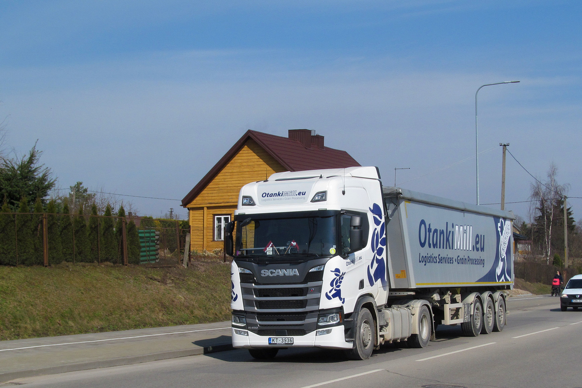 Латвия, № KT-3936 — Scania ('2016) R450