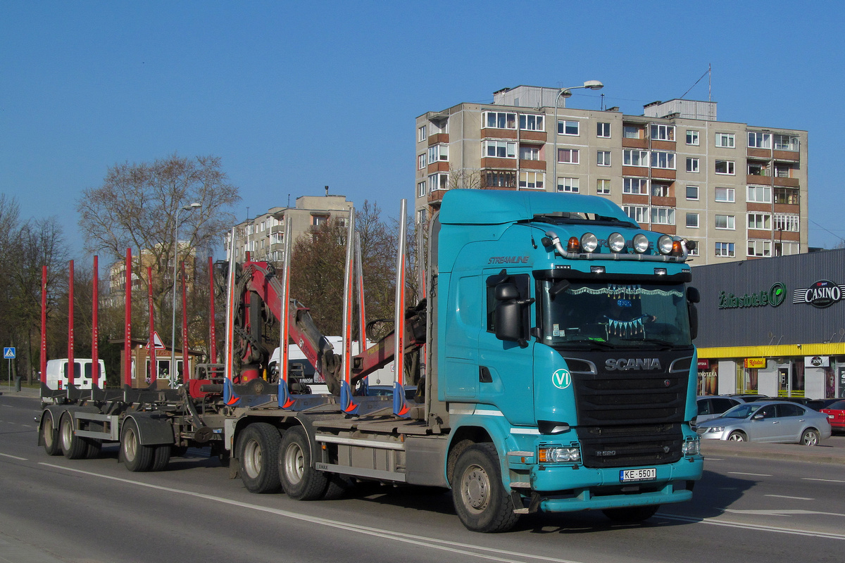 Латвия, № KE-5501 — Scania ('2013) R520