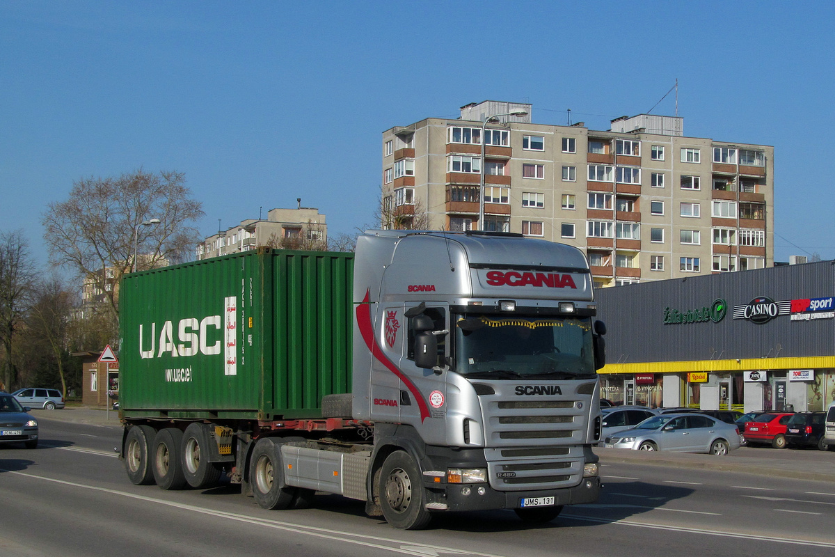 Литва, № JMS 131 — Scania ('2004) R480