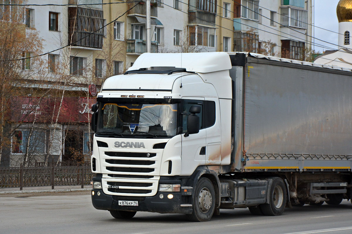 Саха (Якутия), № К 876 КР 14 — Scania ('2009) G440