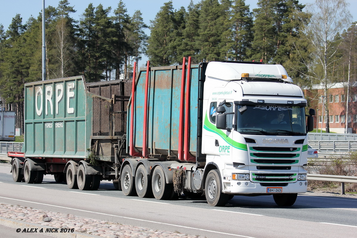 Финляндия, № BMI-263 — Scania ('2013) R620