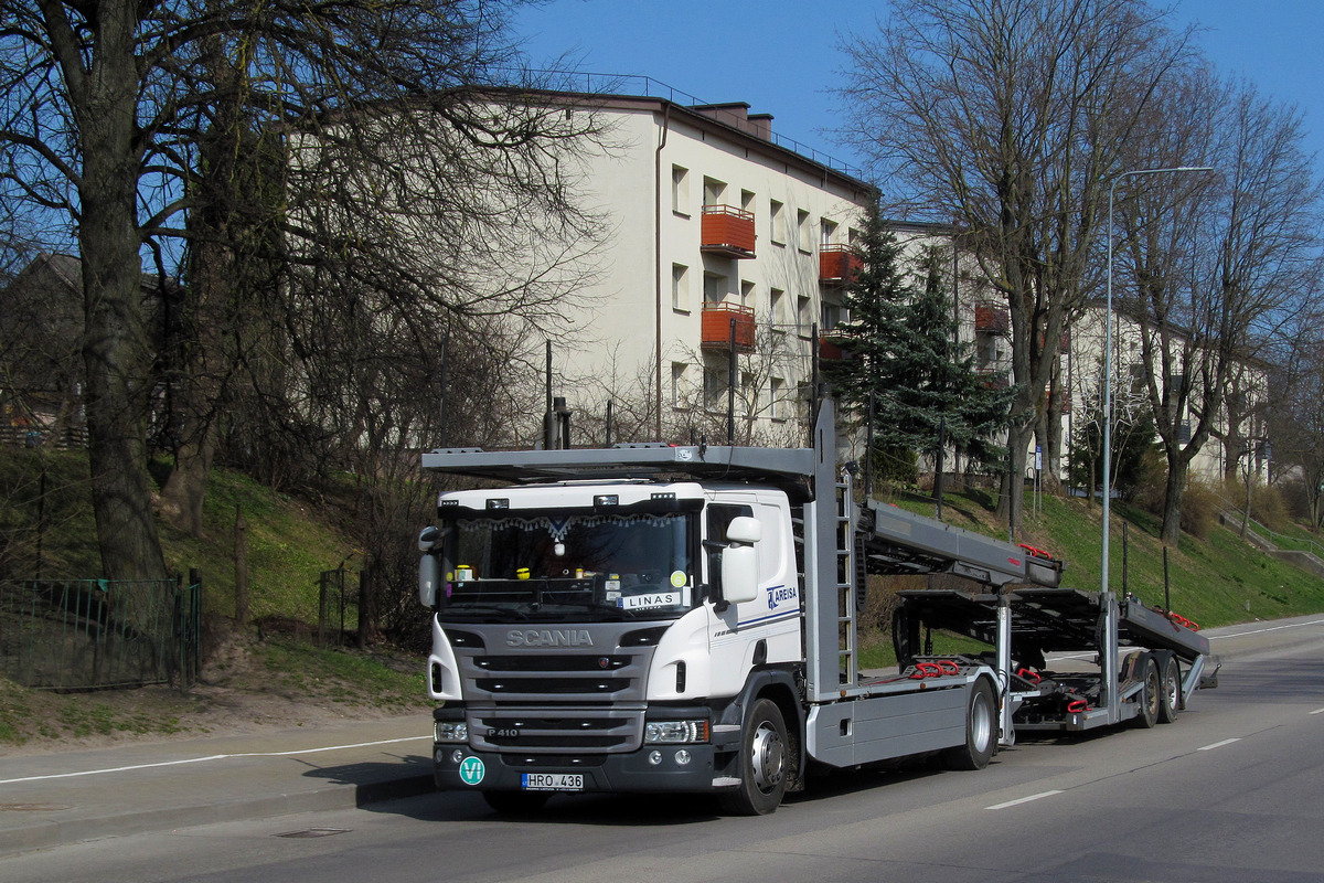 Литва, № HRO 436 — Scania ('2011) P410