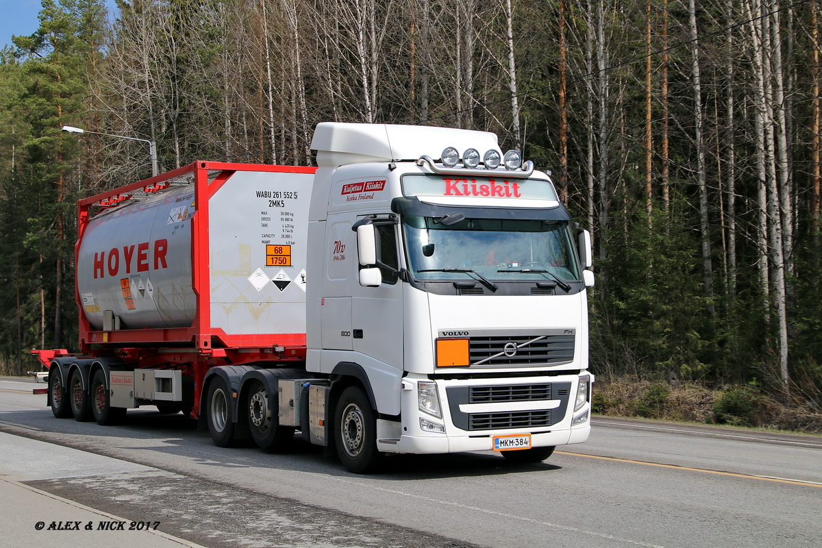 Финляндия, № MKM-384 — Volvo ('2008) FH.500