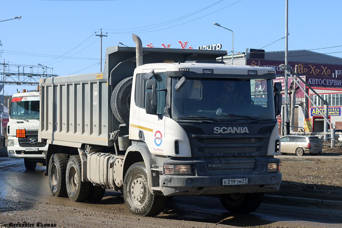 Чувашия, № Е 319 ТМ 21 — Scania ('2011) P400