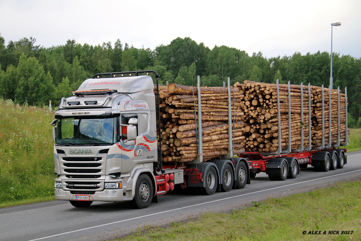 Финляндия, № RSS-580 — Scania ('2013) R580