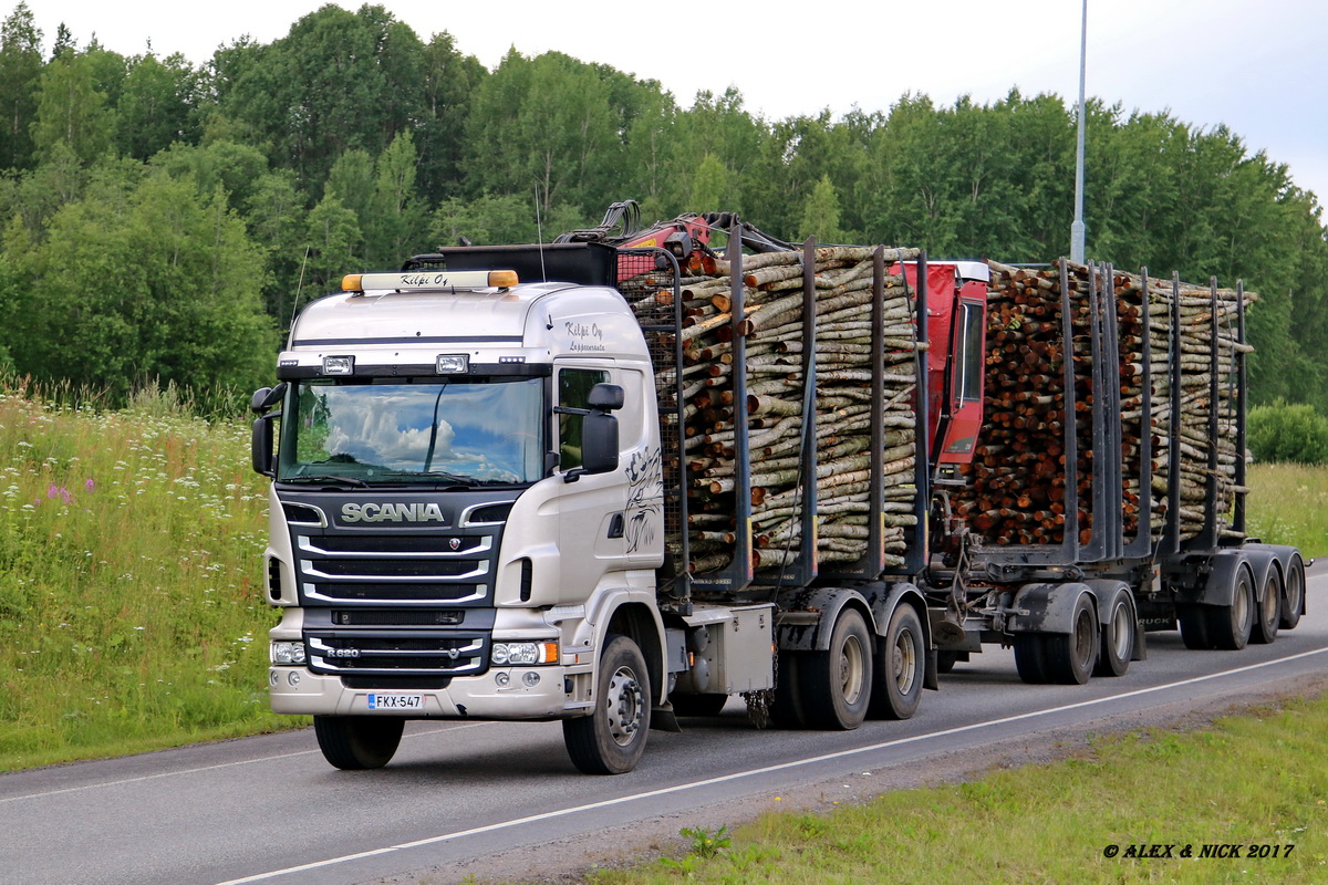 Финляндия, № FKX-547 — Scania ('2009) R620