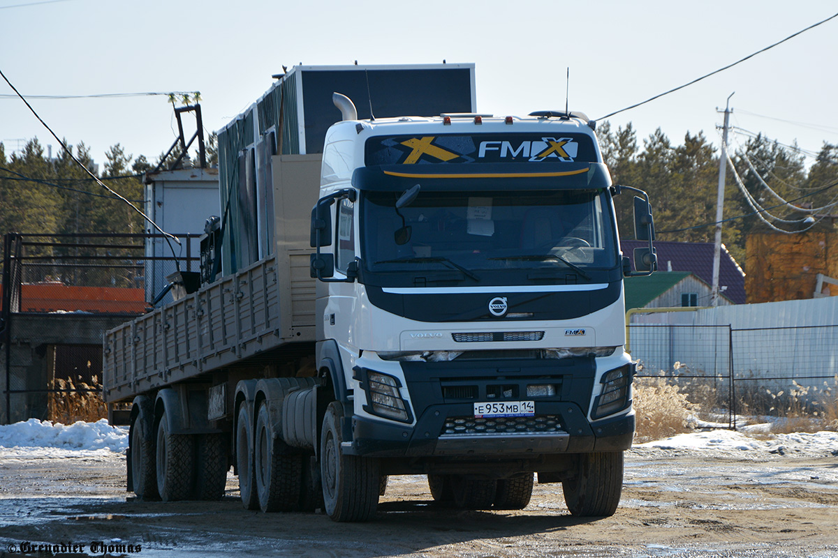 Саха (Якутия), № Е 953 МВ 14 — Volvo ('2013) FMX.500