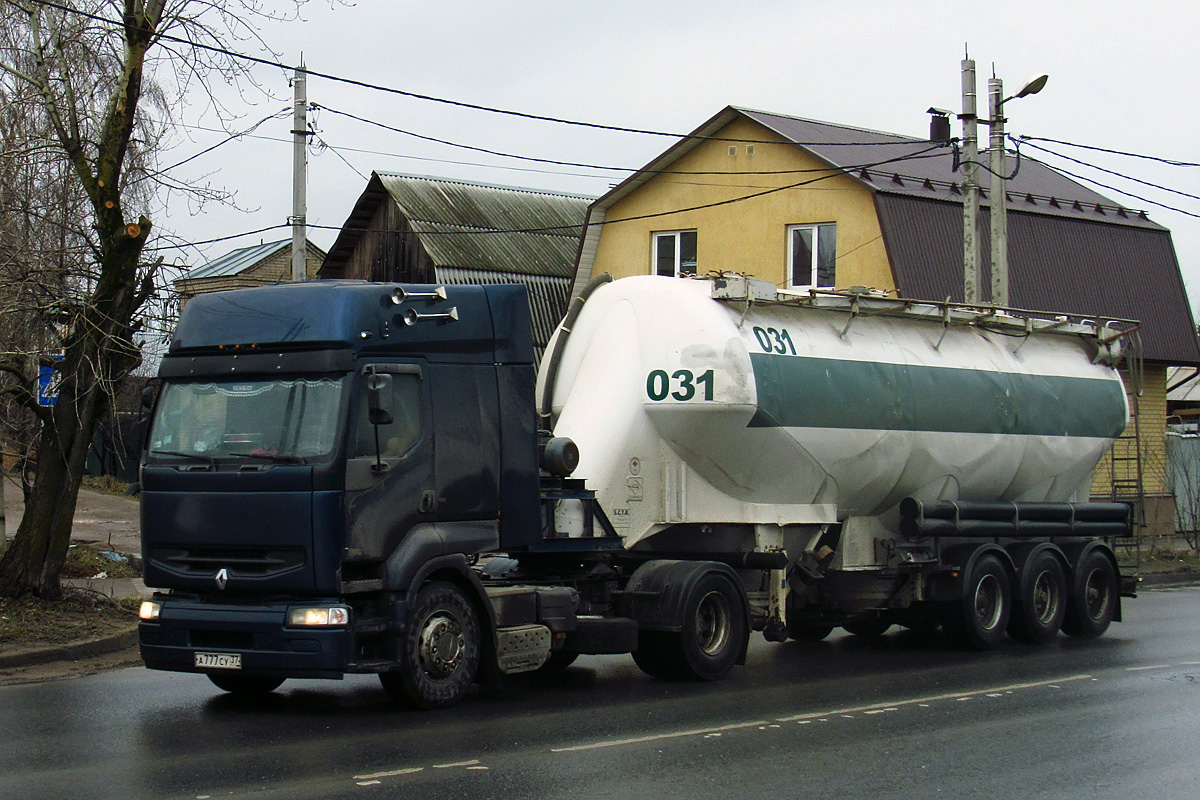 Ивановская область, № А 777 СУ 37 — Renault Premium ('2006)